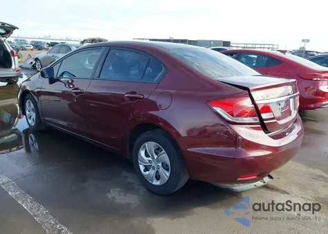 2014 Honda Civic Lx from USA, damaged, VIN 19XFB2F57EE266522